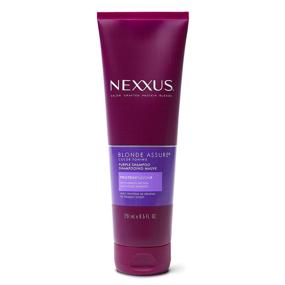 img 4 attached to 🔮 Nexxus Blonde Assure фиолетовый шампунь: уход за цветом для блондинок с кератиновым протеином 8.5 унций