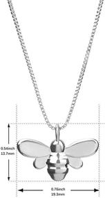 img 2 attached to 🎁 Box Chain Necklace for Women, Sliver Plated with 3D Animal Charms – Perfect Christmas Gift Idea for Kids