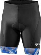 🏅 sls3 triathlon shorts mens - compression black tri shorts - 2 pocket fx tri shorts for men - german designed logo