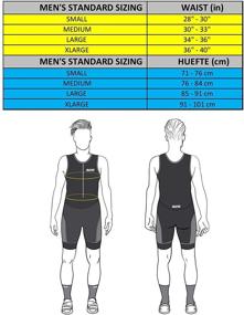 img 3 attached to 🏅 SLS3 Triathlon Shorts Mens - Compression Black Tri Shorts - 2 Pocket FX Tri Shorts for Men - German Designed