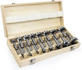 img 3 attached to Bastex Forstner 16 Piece Precision Woodworking Set: The Ultimate Tool Kit for Woodworkers