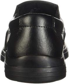 img 2 attached to Hush Puppies Shane Uniform Dress Shoe - Toddler, Little Kid, Big Kid