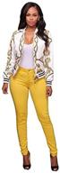 🧥 stylish womens bomber jacket in x-large size for fashion-conscious women's clothing logo