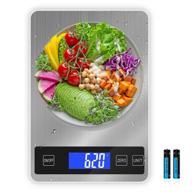 🍳 demalo digital kitchen scale - accurate 22lbs food scale with tare function and large lcd display logo