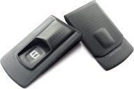 💼 sleek and durable: tightwad black carbon fiber money clip for style and savings logo