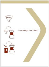 img 3 attached to 🔍 Фильтр Chemex Bonded - Circle - 100 шт - Премиальная упаковка: Улучшите свой процесс заваривания!