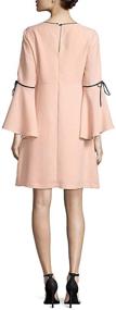 img 1 attached to 👗 Nanette Nanette Lepore Women's Long Bell Sleeve Fit & Flare Dress