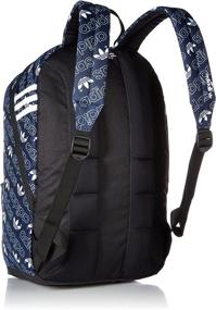 img 3 attached to Adidas Originals National Backpack Black Outdoor Recreation for Camping & Hiking