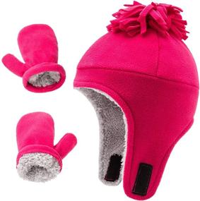 img 3 attached to 🧤 HUIYAO Gloves: Stylish Earflap Weather Accessory for Boys' Accessories