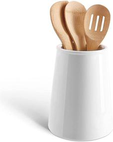 img 3 attached to 🍴 Sweese 801.101 Porcelain Utensil Holder - Organize Your Kitchen in Style