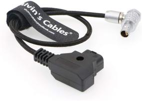 img 2 attached to Alvin's Cables Z CAM E2 Right Angle Power Cable | Flexible 90° 4-Pin to D-Tap for Camera