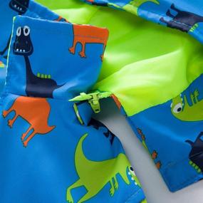 img 1 attached to 🦖 Dinosaur Raincoats: Stylish and Lightweight Outdoor Boys' Clothing with Detachable Features