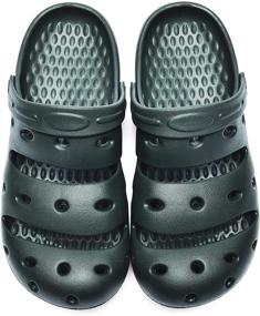 img 3 attached to Axcone Lightweight Closed Toe Slippers for Men - Comfortable Footwear for Any Occasion