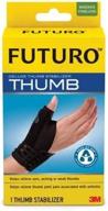 👍 futuro deluxe thumb stabilizer s-m moderate - pack of 2 for maximum support logo