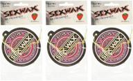 🍓 enhance your space with sex wax air freshener - 3-pack, strawberry scent logo