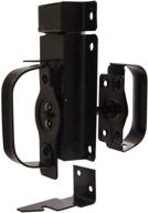 🚪 hillman 852505 black swinging door latches - ideal for 3/4" to 2-1/4" doors - hardware essentials логотип