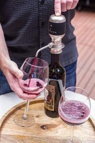 img 1 attached to 🍷 Aervana Original: Elevate Your Wine Experience with 1 Touch Luxury Aerator"