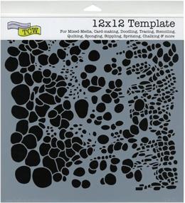img 3 attached to 🎨 CRAFTERS WORKSHOP TCW-357 Cell Theory Template, 12x12-Inch