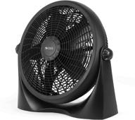 💨 commercial cool 16-inch black high-velocity floor fan: enhanced air circulation for any space logo