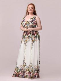 img 1 attached to Alisapan Chiffon Wedding Bridedmaid Dresses Women's Clothing for Dresses