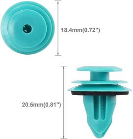 img 1 attached to Kinstecks 25PCS Зажимы для обивки дверей: Toyota Tacoma Tundra Camry Corolla Avalon Sienna Highlander Land Cruiser RAV4 Lexus 90467-10188