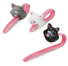 img 3 attached to 🐾 Joie Meow Silicone Bag Ties - Set of 3, 5.5 x 1 x 0.5 Inches