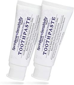 img 4 attached to SprinJene Natural¨ Sensitivity Protection Toothpaste