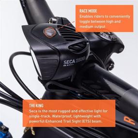 img 1 attached to 🚲 Seca 2500 Enduro Bike Light by Light &amp; Motion - Black