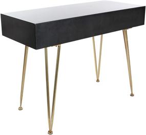 img 1 attached to Deco 79 Metal Table Black