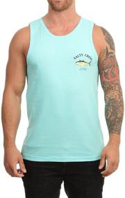 img 2 attached to 🌊 Salty Crew Mens Mount Large: Premium Men's Clothing for Shirts with a Classic Twist