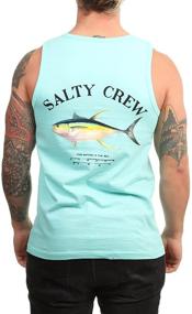 img 1 attached to 🌊 Salty Crew Mens Mount Large: Premium Men's Clothing for Shirts with a Classic Twist