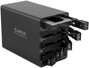 img 1 attached to 💾 ORICO 5 Bay USB 3.0 to SATA Chia Hard Drive Enclosure | 80TB (5 x 16TB) | RAID Support-9558RU3
