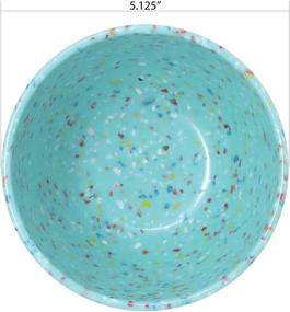 img 1 attached to 🎉 Zak Designs 2316 0321 Confetti Bowls: A Splash of Color and Fun in Every Bite!