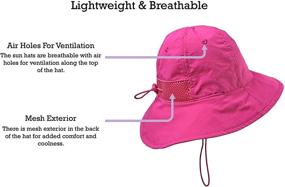 img 1 attached to 🧢 Breathable Reversible Boys' Accessories with NIce Caps Protection