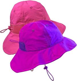 img 4 attached to 🧢 Дышащие Однобортные Детские Аксессуары с Защитой От Нице Кепок