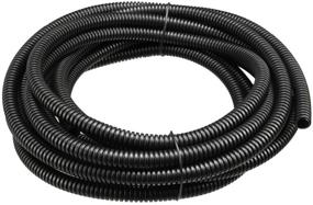 img 4 attached to Uxcell Corrugated Conduit Polyethylene Flexible Industrial Electrical