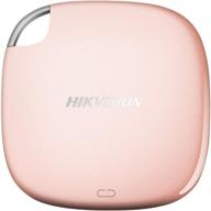 💿 hikvision t100i series portable ssd 128gb - high-speed usb 3.1 ssd storage - rose gold exter nal solid state drive logo