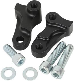 img 3 attached to 🛠️ 1.75&#34; Rear Drop Lowering Slam Kit for Harley Street Davidson Dyna Wideglide/Superglide/Models/Fat Bob Low 2006-2017 - High-performance Harley Accessories