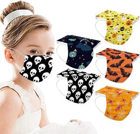 img 4 attached to 50PC Halloween Disposable_Mask Face_Mask Elastic