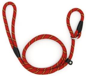 img 1 attached to 🐶 Coolrunner 5 FT Nylon Dog Leash: Heavy Duty Pet Slip Lead for Small & Medium Dogs (10-80 lb)