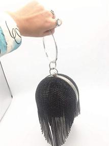 img 2 attached to Сумочка Dazzling Rhinestone Tassles Handbags