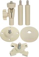 panavise 845-246w deluxe micro mount (cream): compact and versatile mounting solution for ultimate convenience logo