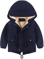 enhanced winter jackets for boys: ace shock thicken jackets & coats logo