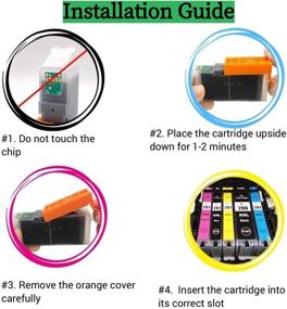 img 3 attached to Premium F FINDERS&amp;CO 281 Ink Tank Replacement for Canon CLI-281 XXL BK - Compatible with PIXMA TS6320 TR7520 TS8120 TS8320 TR8520 TS9120 - Pack of 3