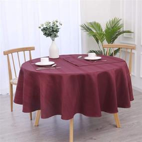 img 4 attached to 🌟 Dust-Proof Randall Tablecloth: Enhancing Your Tabletop with Elegance and Hygiene