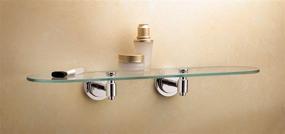 img 1 attached to 🚿 Enhance Your Bathroom with the Moen DN0790CH Iso Inspirations Vanity Shelf in Chrome