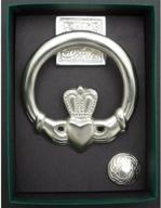 claddagh knocker square nickel silver логотип