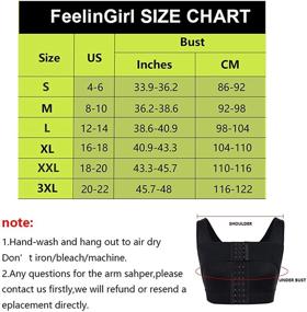 img 3 attached to FeelinGirl Post Surgery Closure Brassiere Sports Women's Clothing