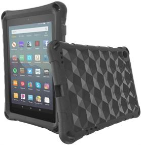 img 4 attached to 📱 Kids Tablet Case - OQDDQO 7 Inch, Lightweight Anti-Slip Shockproof Protective Cover for Kid-Friendly Tablet (Black)