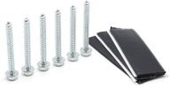 🏠 complete roof installation kit: grade 5 steel lag bolts and mastic pads for tv antennas, satellite dishes, and more logo